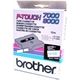 Brother TX-133 - (12 mm) - Bleu sur transparent - Ruban