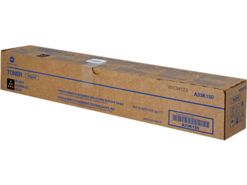 MINOLTA TN321K / A33K150 - Toner noir - Bizhub C224, C284, C364