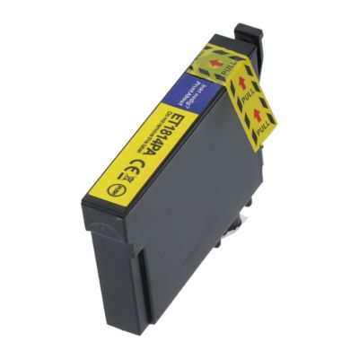 Cartouche compatible Epson 18XL (C13T18144012) - Jaune - Grande capacité