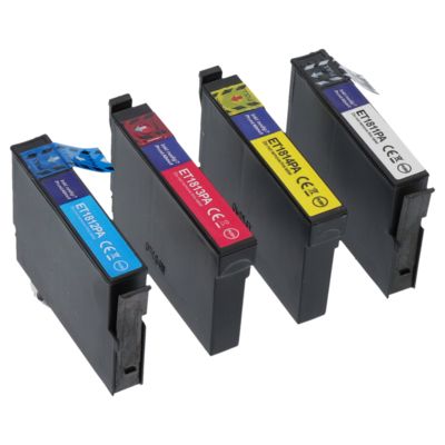 Cartouche compatible Epson 18XL (T1816) - 4 couleurs - Grande capacité - Multipack