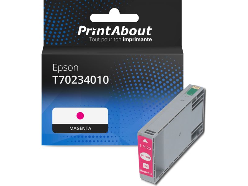 Cartouche compatible Epson T70234010 - Magenta