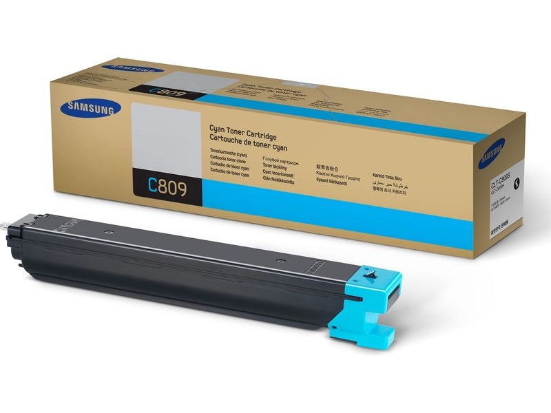 HP CLT-C809S - Cyan - original - cartouche de toner (SS567A) - pour MultiXpress CLX-9201, 9206, 9251, 9256, 9258, 9301, 9306, 9358, 9811, 9812, 9813