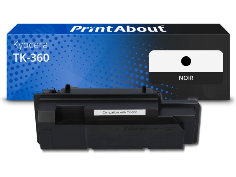 Toner compatible Kyocera TK-360 - Noir