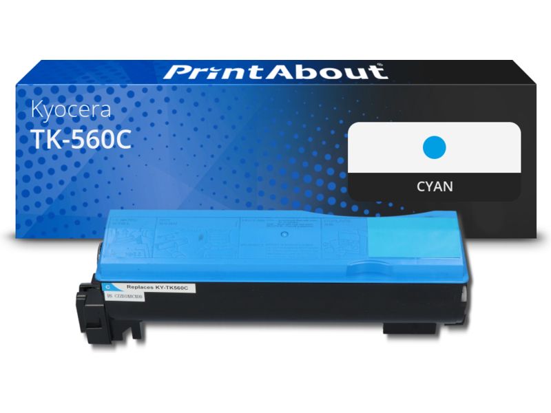 Toner compatible Kyocera TK-560C - Cyan