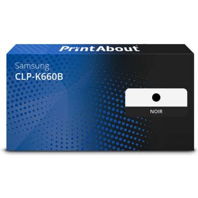 Toner compatible Samsung CLP-K660B (ST906A) - Noir