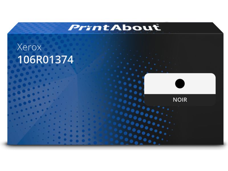 Toner compatible Xerox 106R01374 - Noir