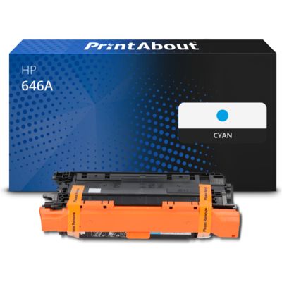 Toner compatible HP 646A (CF031A) - Cyan