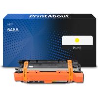 Toner compatible HP 646A (CF032A) - Jaune