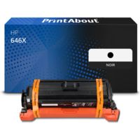 Toner compatible HP 646X (CE264X) - Noir - Grande capacité