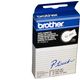 Brother TC-201 - (12 mm) - Noir sur blanc - Ruban