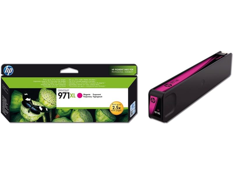 HP 971XL (CN627AE) Inktcartridge Magenta Hoge capaciteit