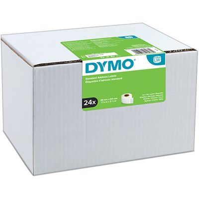 Dymo 13188 (S0722360) - (28 mm x 89 mm) 24 rouleaux - Multipack