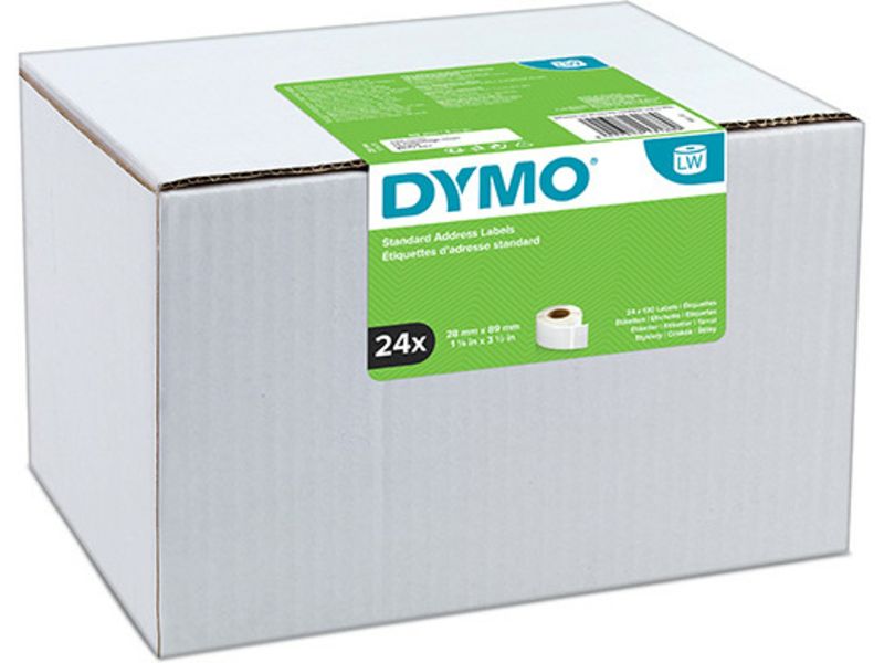 Dymo 13188 (S0722360) Multipack (28 mm x 89 mm) 24 rollen