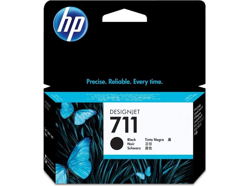 HP 711 (CZ129A) Inktcartridge Zwart