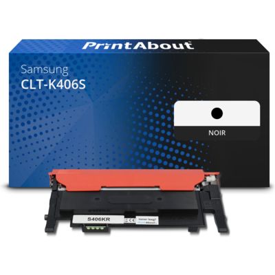 Toner compatible Samsung CLT-K406S (SU118A) - Noir