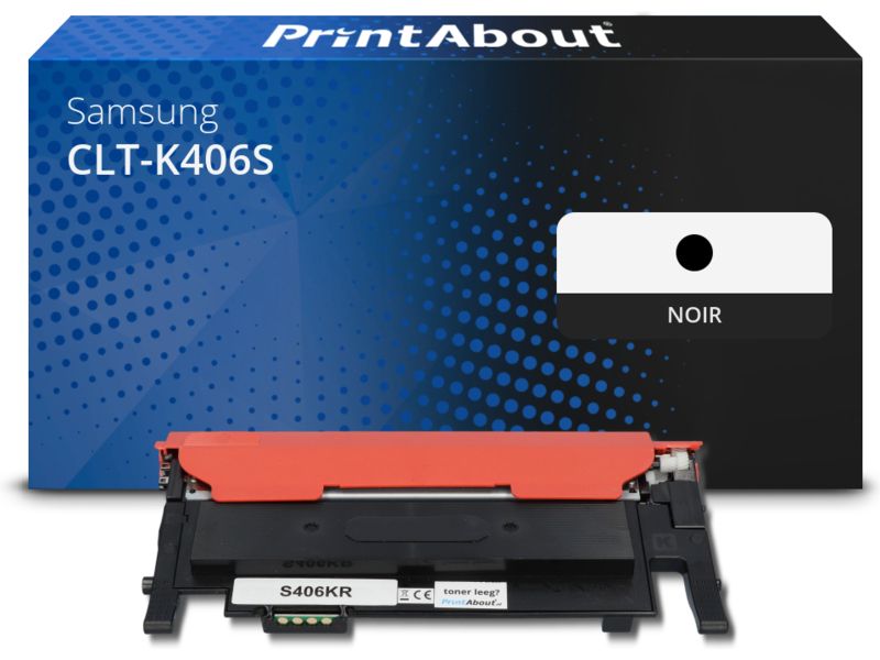 Toner compatible Samsung CLT-K406S (SU118A) - Noir