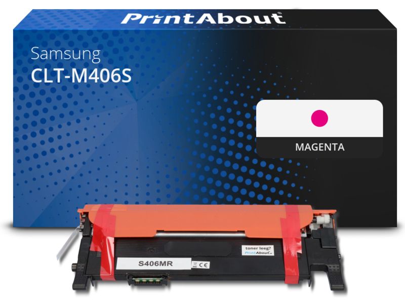Toner compatible Samsung CLT-M406S (SU252A) - Magenta