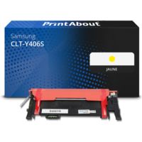 Toner compatible Samsung CLT-Y406S (SU462A) - Jaune