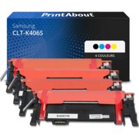 Toner compatible Samsung CLT-K406S (SU118A) - 4 couleurs - Multipack