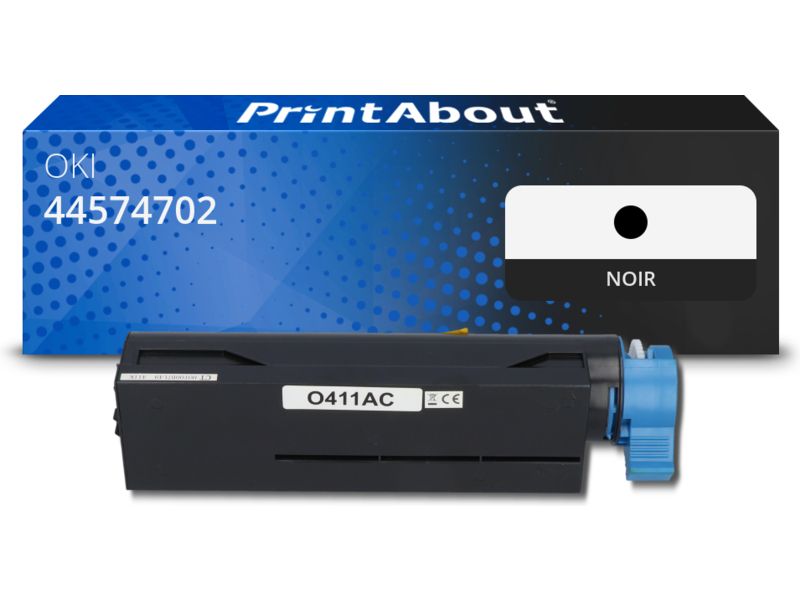 Toner compatible OKI 44574702 - Noir