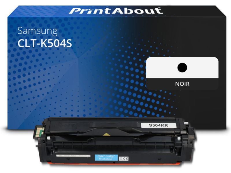 Toner compatible Samsung CLT-K504S (SU158A) - Noir