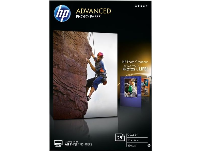 HP Q8691A (10 x 15) Fotopapier (25 vel)