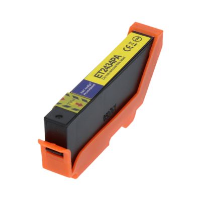 Cartouche compatible Epson 24XL (C13T24344012) - Jaune - Grande capacité