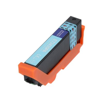 Cartouche compatible Epson 24XL (C13T24354012) - Cyan clair - Grande capacité