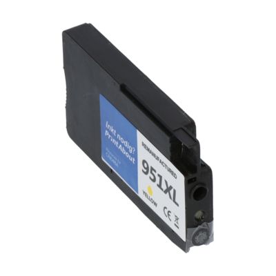Cartouche compatible HP 951XL (CN048AE) - Jaune - Grande capacité