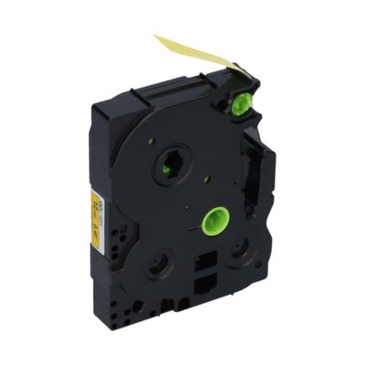 Ruban compatible Brother TZe-631 - (12 mm) - Noir sur jaune