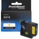 Ruban compatible Dymo 45018 (S0720580) - (12 mm) - Noir sur jaune