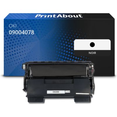 Toner compatible OKI 09004078 - Noir