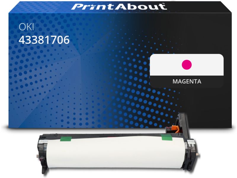 Tambour compatible OKI 43381706 - Magenta