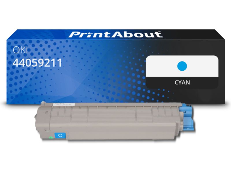 Toner compatible OKI 44059211 - Cyan