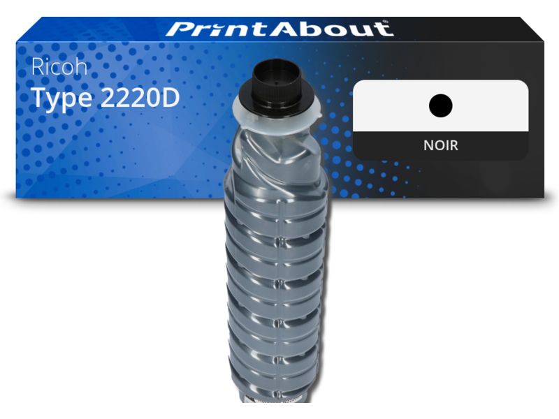 Toner compatible Ricoh Type 2220D (842042) - Noir