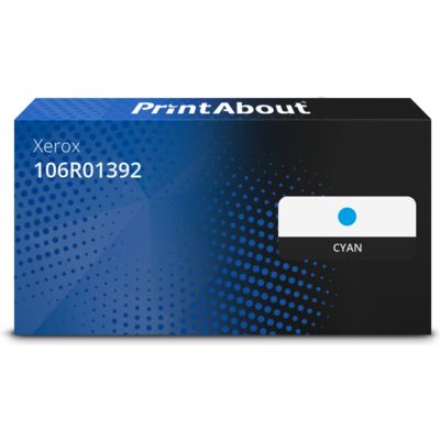 Toner compatible Xerox 106R01392 - Cyan
