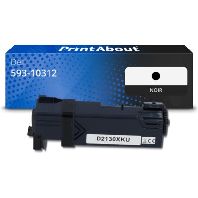 Toner compatible Dell 593-10312 (FM064) - Noir