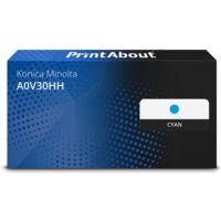 Toner compatible Konica Minolta A0V30HH - Cyan - Grande capacité