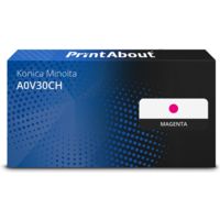 Toner compatible Konica Minolta A0V30CH - Magenta - Grande capacité