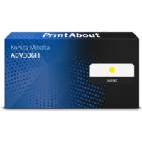 Toner compatible Konica Minolta A0V306H - Jaune - Grande capacité
