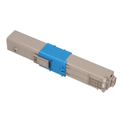 Toner compatible OKI 44469722 - Jaune - Grande capacité