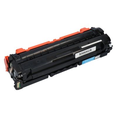 Toner compatible Samsung CLT-C506L (SU038A) - Cyan - Grande capacité