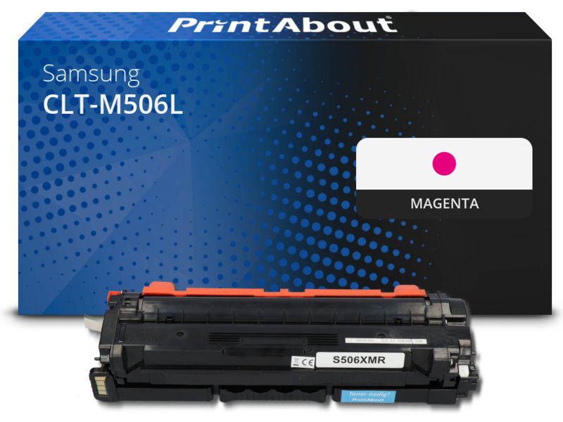 Toner compatible Samsung CLT-M506L (SU305A) - Magenta - Grande capacité