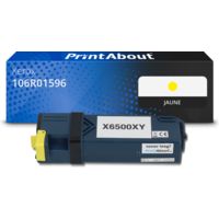 Toner compatible Xerox 106R01596 - Jaune