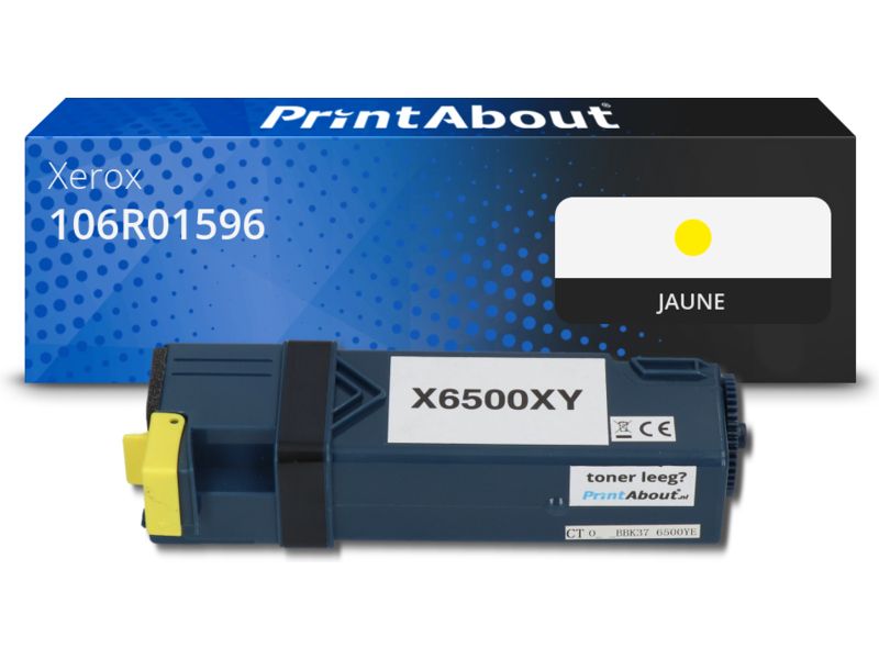 Toner compatible Xerox 106R01596 - Jaune