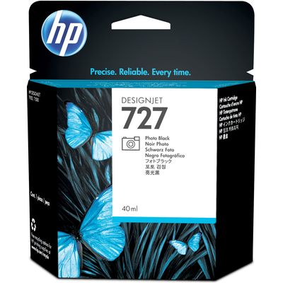 HP 727 (B3P17A) - Noir photo - Cartouche d'encre