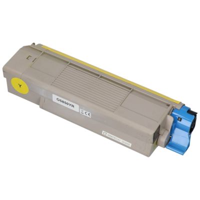 Toner compatible OKI 43865721 - Jaune