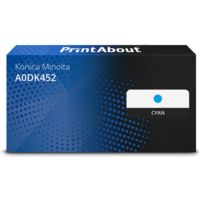 Toner compatible Konica Minolta A0DK452 - Cyan