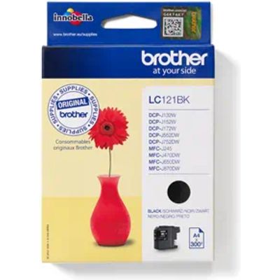 Brother LC-121BK - Noir - Cartouche d'encre