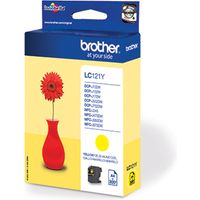 Brother LC-121Y - Jaune - Cartouche d'encre